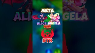 Meta Alice Angela dari BTR berhasil kalahkan onic  #wiamungtzy #contentcreatormlbb #mobilelegends