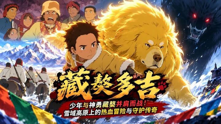 【藏獒多吉】少年与神勇藏獒并肩而战！雪域高原上的热血冒险与守护传奇