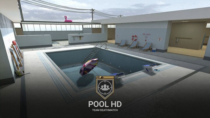 Combat Master S5 - Team Deathmatch - Pool HD