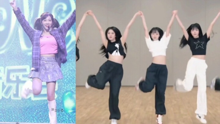 Awesome! Li Zixuan's dance at the airport is UNFORGIVEN's cover of LESSERAFIM