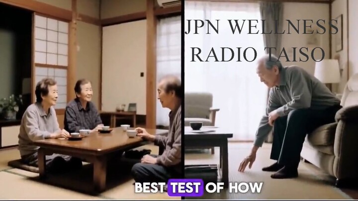 JAPANESE WELLNESS Radio Taiso Exercise Routine