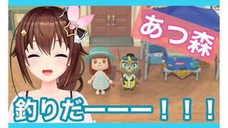 【あつ森】釣り大会だああああ！！【#ときのそら生放送】