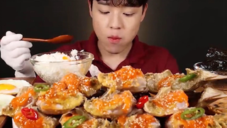 Mukbang cua ngâm tương 1 #food
