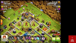 BASE TH12 Bay cúp Huyền Thoại Thủ 1 SAO COC - Trận 4 #game