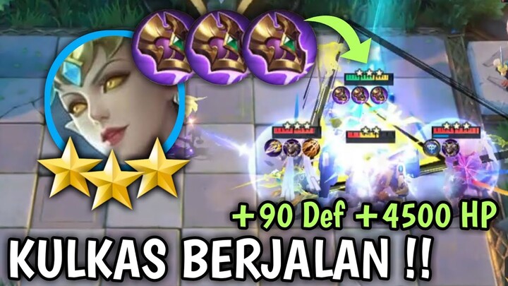 KARINA 3 DOMI BERASA DINGIN 1 MAP WKWKWK !! MAGIC CHESS