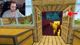 I Put a Non Euclidean Portal in a Minecraft House