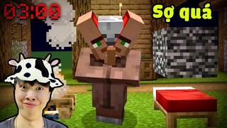 Vinh Đừng Nhìn Dân Làng Vào Lúc 3 Giờ Sáng 😱 Minecraft Nhiều Cái Trong Đây Cũng Thấy Đáng Sợ Thật Đó