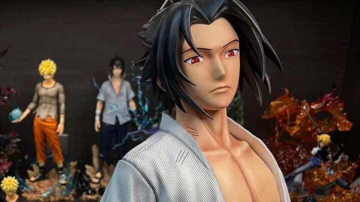 I dare say this is the most cost-effective Sasuke statue currently