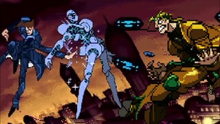 Kakyoin's Unstoppable Emerald Machine Gun