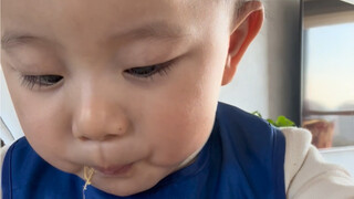 今天我吃的是桔子