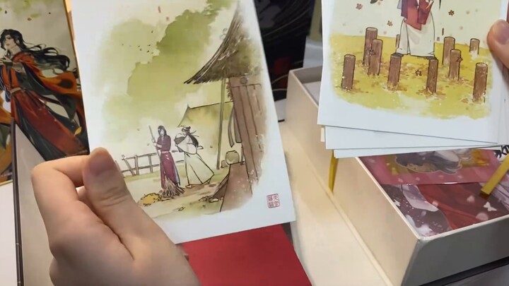 [สวรรค์ประทานพรPhysical book unboxing] ฉบับแนวนอนฉบับพิเศษมีทั้งหมด 6 เล่ม |. Unboxing of Luli Bazao