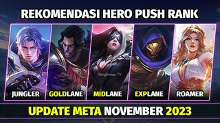 REKOMENDASI HERO META NOVEMBER 2023