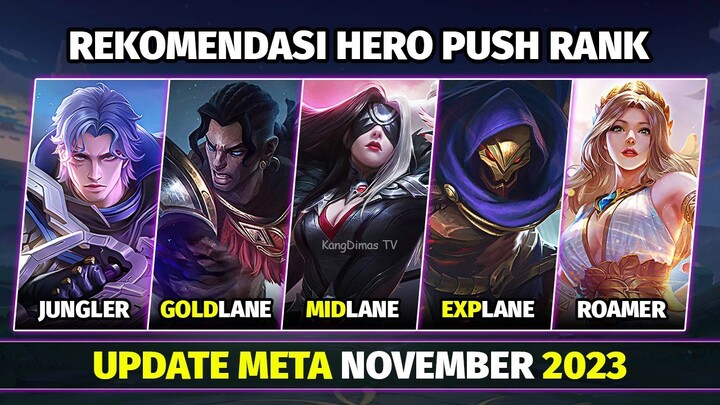 REKOMENDASI HERO META NOVEMBER 2023