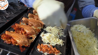 bánh cá nướng hàn quốc 2 #food