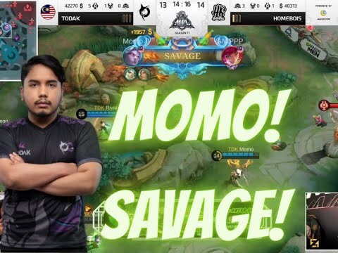 Momo Savage against Homebois to get the win in game 2!