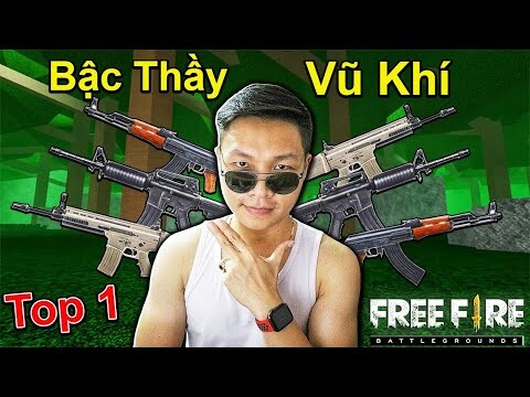 SĂN TOP 1 BẬC THẦY VŨ KHÍ TRONG FREE FIRE