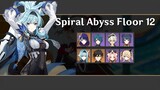 Eula C0 ,Raiden C1 | 2.5 Spiral Abyss Floor 12 - [Genshin Impact]