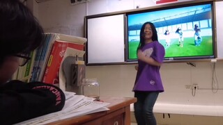 When our class ranked first in the parallel class in chemistry, the chemistry representative should.