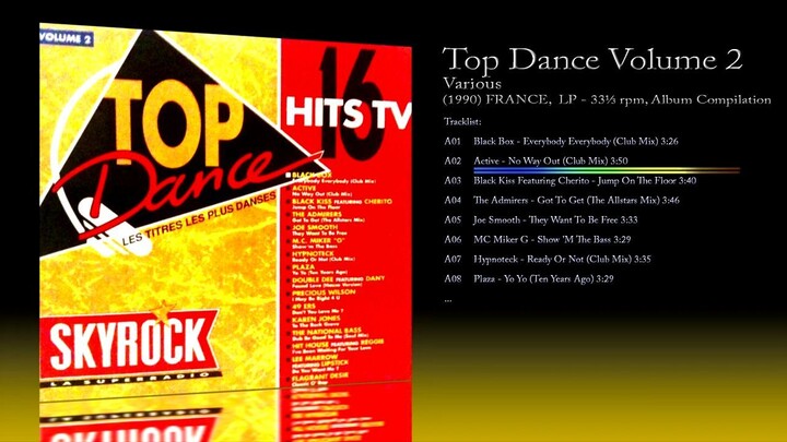 Top Dance Vol.2 (1990) Various [LP - 33⅓ RPM - Album Compilation]