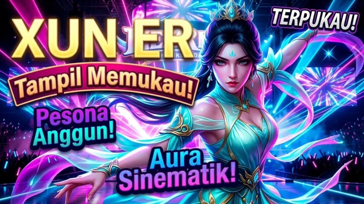 《Xun Er Tampil Memukau! Pesona Anggun dan Aura Sinematiknya Bikin Terpukau!》