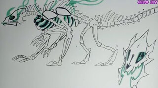 How To Draw Gaster blaster Sans Cách Vẽ Pet Của Sans Đẹp và Ngầu Nhất