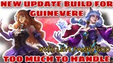 GUINEVERE NEW UPDATE BUILD TOO MUCH TO HANDLE - SOLO RANK - LEVI FANNY GOD - MLBB