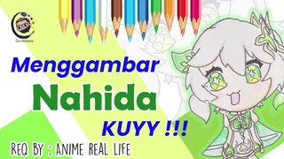 Mari menggambar Nahida :) ! request by: @animereallife