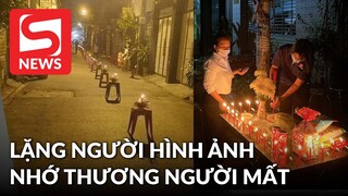 Lặng người hình ảnh 'dẫn hồn' người mất vì Covid-19 về nhà trong con hẻm nhỏ