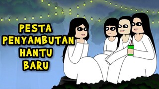 PESTA PENYAMBUTAN HANTU BARU PART 1 | KUNTI BESTI