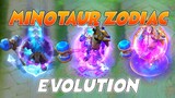 Minotaur Zodiac Taurus Skin Evolution | MLBB Comparison