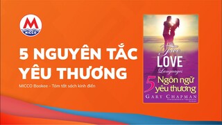 Tóm tắt sách “5 NGÔN NGỮ YÊU THƯƠNG” - Gary Chapman | MICCO Bookee