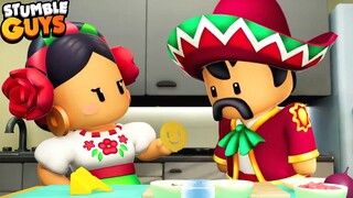 Las SKINS MEXICANAS Preparan TACOS en STUMBLE GUYS 🌮 #stumbleguys #stumble #shorts | ERCASTY