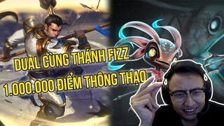 Thụt TV | Lần Đầu Đánh Xinzhao Cùng Với Thánh FIZZ 1 Triệu Điểm Thông Thạo HƯNG HẠI NÃO 😁😁😁