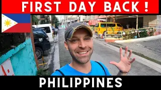 BACK IN THE PHILIPPINES!
