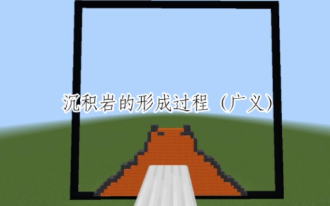 MC定格动画 沉积岩的形成