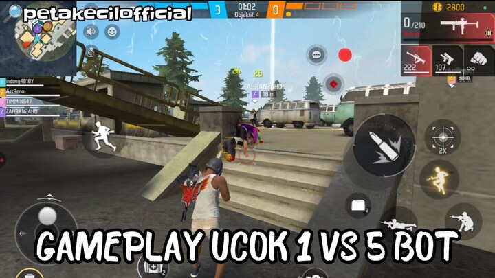 UCOK VS BOT 5 PLAYERR