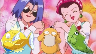 Kojiro: Boss Sakaki, would you choose Magikarp, Kodak, or Armored Chrysalis?