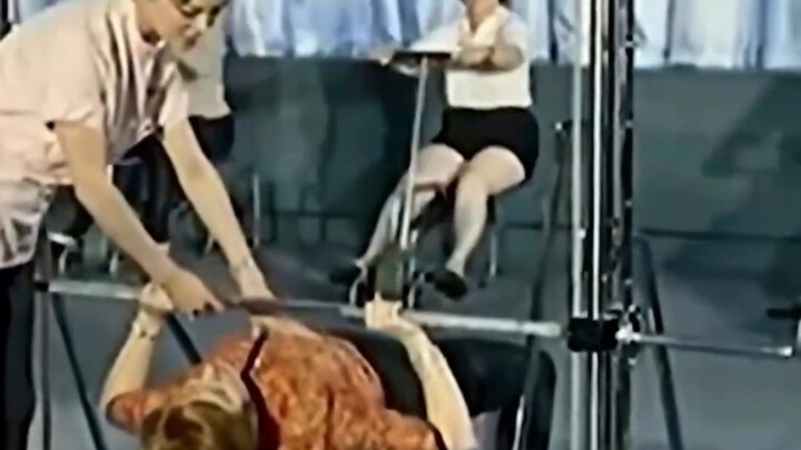 Take a look at American gyms in 1961. Are there any machines you are using now?