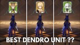 Best Dendro Unit for C0 Clorinde !! Genshin Impact