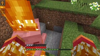 Minecraft khi tôi cố gắng đánh bại Wither với ba cú đúp mạnh mẽ! Mô-đun JOJO