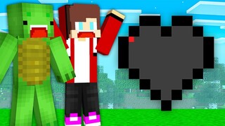 Minecraft but Mikey and JJ Are On 0.001% Health?! (Maizen)
