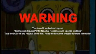 15+SpongeBob SquarePants Nautical Nonsense & Sponge Buddies  Anti Piracy screen