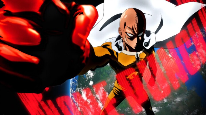 [One Punch Man / High-energy throughout the whole process] Instant kill, one punch moment,