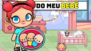O BEBEZINHO DA NICOLE GANHOU UM NOVO QUARTO DECORADO no AVATAR WORLD ROTINAS e DECORAÇÕES