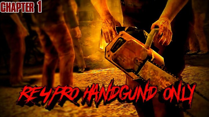 Main Resident Evil 4 Pro Mode cuma pake handgund aja