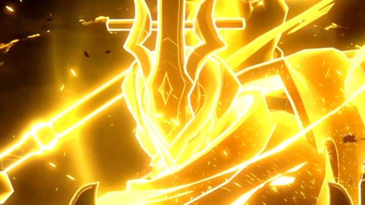 الإله: أنت شجاع جدًا لتحمل كل هذا؟ (ينقضّ على هوانلونغ)