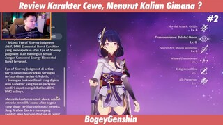 Ngereview Karakter Cewek Di Genshin Impact