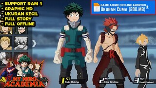 Wahh Akhirnya Rilis Juga Game My Hero Academia Offline Di Android Ukuran Kecil