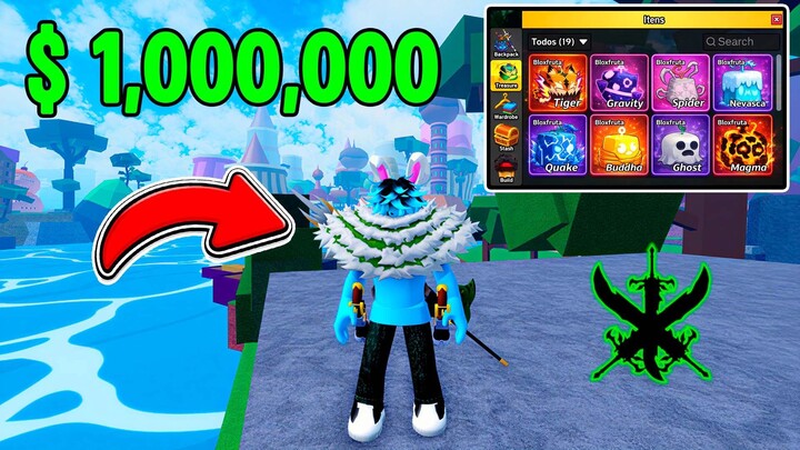 FULL TOUR OF MY BLOX FRUITS ACCOUNT !!!