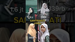 Santriwati viral #viral #viraltiktok #santriwaticantik #viralvideo #viralshorts #viralreels